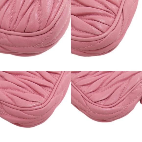 Miu Miu Miu Matelasse Pouch Leather Women's MIUMIU Bags
